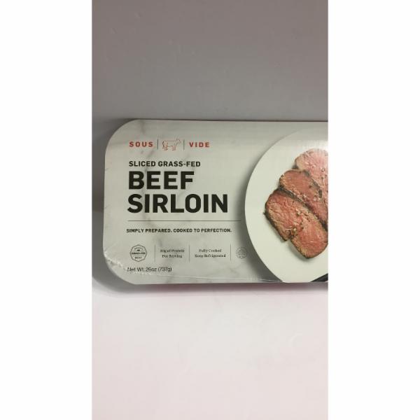 SLICED GRASS-FED BEEF SIRLOIN | The Natural Products ...