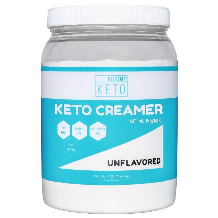 KETO CREAMER MCT OIL POWDER DIETARY SUPPLEMENT, UNFLAVORED The