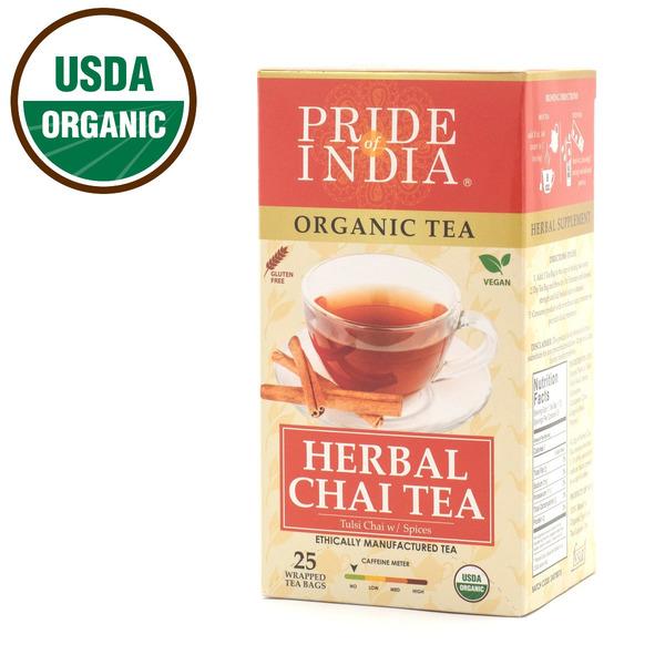 Herbal Chai Organic Tea Bags The Natural Products Brands Directory Most brands do not make their herbal tea caffeinated and produce them 100% naturally. natural products expo connect