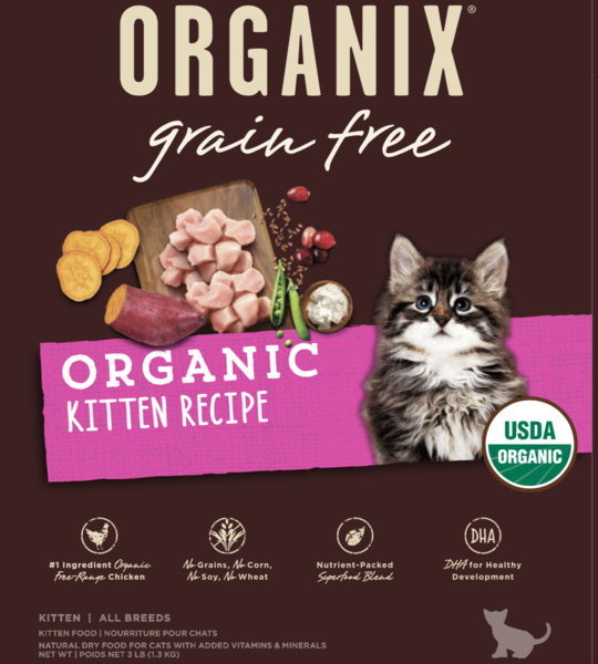 organic kitten food