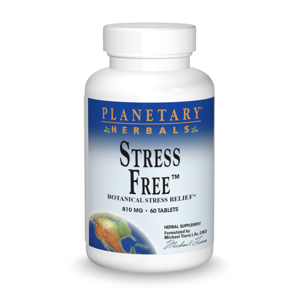 STRESS FREE BOTANICAL STRESS RELIEF 810 MG HERBAL SUPPLEMENT TABLETS