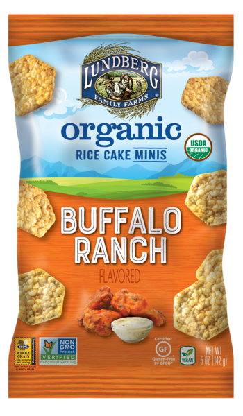 BUFFALO RANCH FLAVORED ORGANIC RICE CAKE MINIS | The ...
