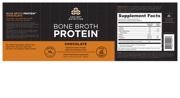Bone Broth Superfood Protein Powder Whole Food Dietary Supplement Chocolate The Natural Products Brands Directory