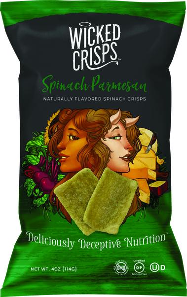 Spinach Parmesan Spinach Crisps The Natural Products Brands Directory Spinach crisp (rice flour, pea and/or potato starch, corn flour, pea and/or potato. natural products expo connect