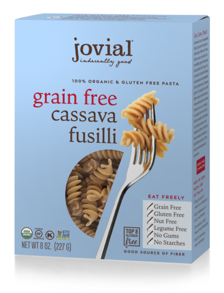 100% ORGANIC & GLUTEN FREE PASTA, CASSAVA FUSILLI | The ...