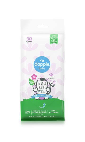 baby hand and face wipes