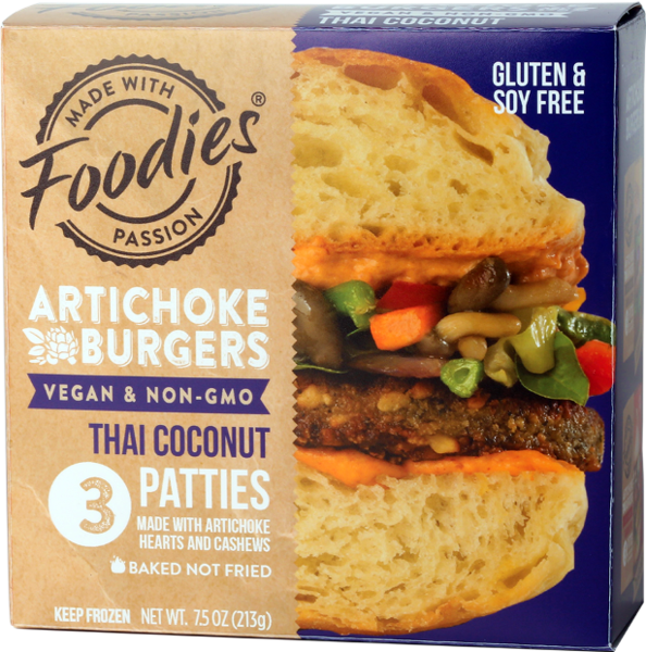 Thai Coconut Artichoke Burgers Patties The Natural Products Brands Directory Making your own meatless burger patties at home can certainly help keep the purse strings tight. natural products expo connect